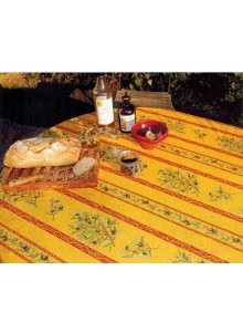 Nappe Enduite Clos des Oliviers jaune