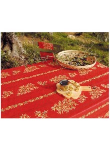 Nappe Enduite Clos des Oliviers Rouge