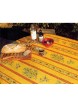 NAPPE COTON CLOS DES OLIVIERS JAUNE