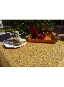 NAPPE ENDUITE BEAUCAIRE INDIENNE JAUNE