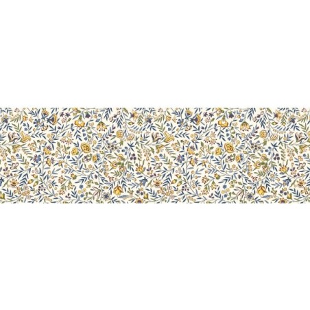 Tissu Coton Beaucaire Indien, Largeur 1m60, Multicolore - Vente Au Mètre, Neuf