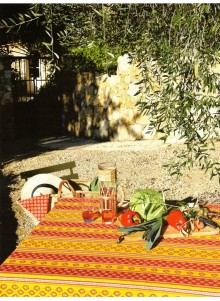 NAPPE ENDUITE SORMIOU JAUNE ROUGE