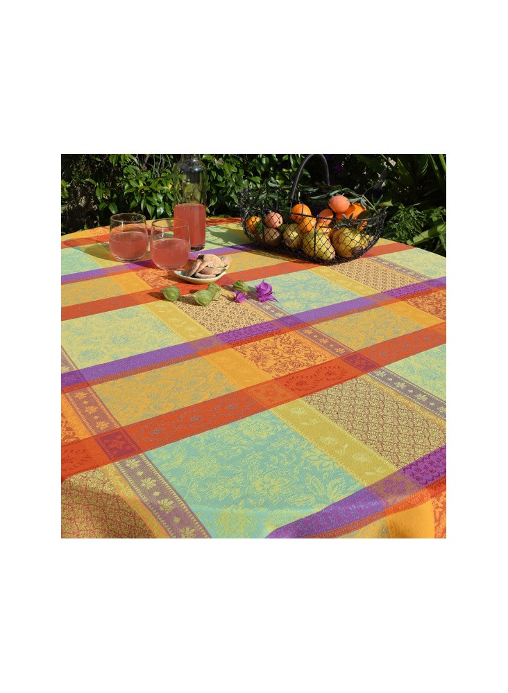 NAPPE JACQUARD ENDUIT MAUSSANE MULTICO NAPPE JACQUARD ENDUIT MAUSSANE MULTICO