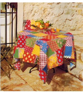 Nappe Anti-taches Provence jaune - Le Linge de Jules